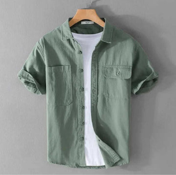 PREMIUM SHORT SLEEVE SUMMER SHIRT ELEGANCE.