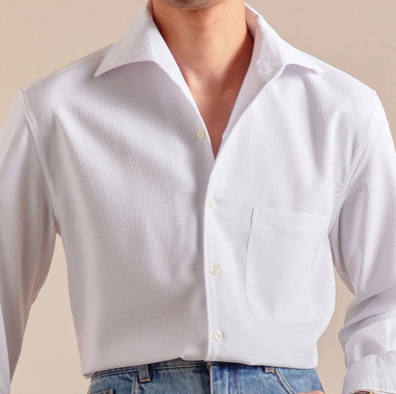 ITALIAN BUSINESS CASUAL DRESS SHIRT.